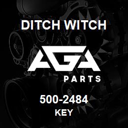 500-2484 Ditch Witch KEY | AGA Parts