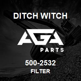 500-2532 Ditch Witch FILTER | AGA Parts