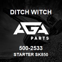 500-2533 Ditch Witch starter sk850 | AGA Parts