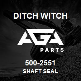 500-2551 Ditch Witch SHAFT SEAL | AGA Parts