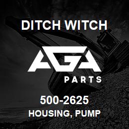 500-2625 Ditch Witch HOUSING, PUMP | AGA Parts