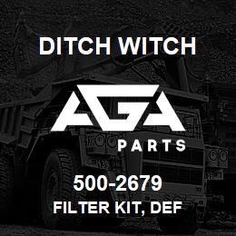 500-2679 Ditch Witch FILTER KIT, DEF | AGA Parts