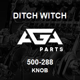 500-288 Ditch Witch KNOB | AGA Parts