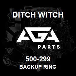 500-299 Ditch Witch BACKUP RING | AGA Parts