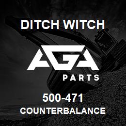 500-471 Ditch Witch COUNTERBALANCE | AGA Parts