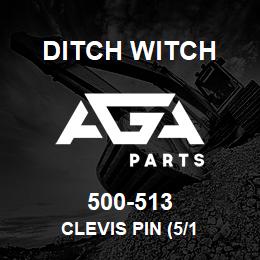 500-513 Ditch Witch CLEVIS PIN (5/1 | AGA Parts