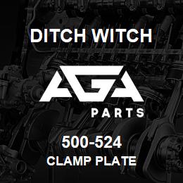 500-524 Ditch Witch CLAMP PLATE | AGA Parts