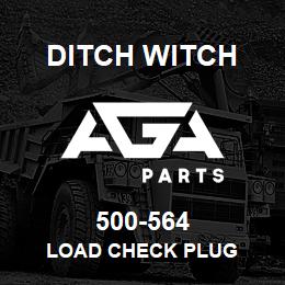 500-564 Ditch Witch LOAD CHECK PLUG | AGA Parts