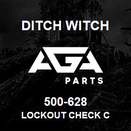 500-628 Ditch Witch LOCKOUT CHECK C | AGA Parts