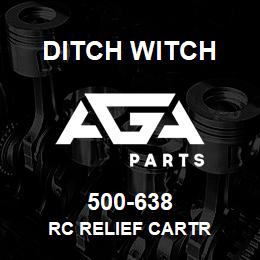 500-638 Ditch Witch RC RELIEF CARTR | AGA Parts