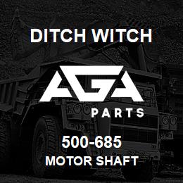 500-685 Ditch Witch MOTOR SHAFT | AGA Parts