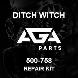 500-758 Ditch Witch REPAIR KIT | AGA Parts