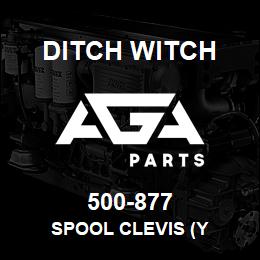 500-877 Ditch Witch SPOOL CLEVIS (Y | AGA Parts