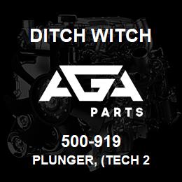 500-919 Ditch Witch PLUNGER, (TECH 2 | AGA Parts