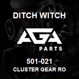 501-021 Ditch Witch CLUSTER GEAR RO | AGA Parts