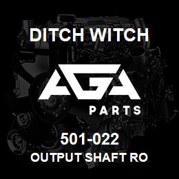 501-022 Ditch Witch OUTPUT SHAFT RO | AGA Parts