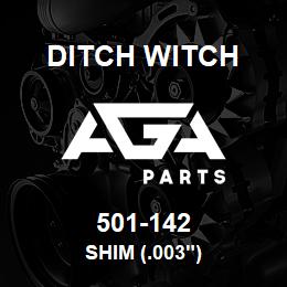 501-142 Ditch Witch SHIM (.003") | AGA Parts