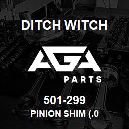 501-299 Ditch Witch PINION SHIM (.0 | AGA Parts