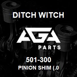 501-300 Ditch Witch PINION SHIM (.0 | AGA Parts