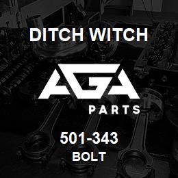 501-343 Ditch Witch BOLT | AGA Parts