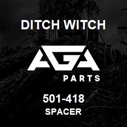 501-418 Ditch Witch SPACER | AGA Parts