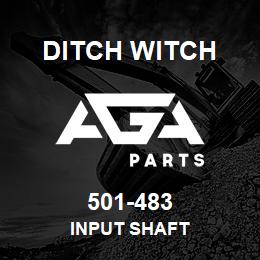 501-483 Ditch Witch INPUT SHAFT | AGA Parts