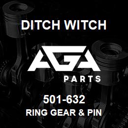 501-632 Ditch Witch RING GEAR & PIN | AGA Parts