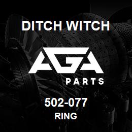 502-077 Ditch Witch RING | AGA Parts