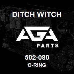 502-080 Ditch Witch O-RING | AGA Parts