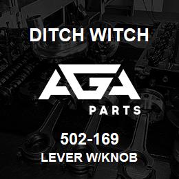 502-169 Ditch Witch LEVER W/KNOB | AGA Parts