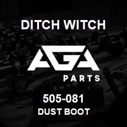 505-081 Ditch Witch DUST BOOT | AGA Parts