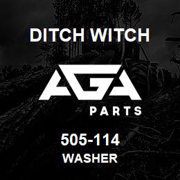 505-114 Ditch Witch WASHER | AGA Parts