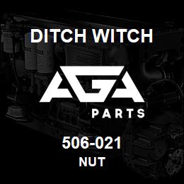 506-021 Ditch Witch NUT | AGA Parts