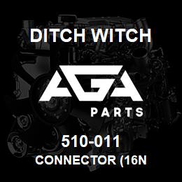 510-011 Ditch Witch CONNECTOR (16N | AGA Parts