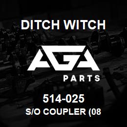 514-025 Ditch Witch S/O COUPLER (08 | AGA Parts