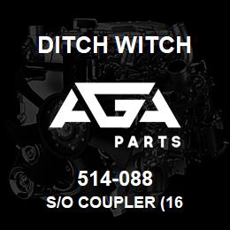 514-088 Ditch Witch S/O COUPLER (16 | AGA Parts