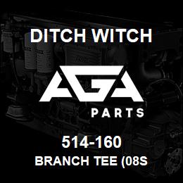 514-160 Ditch Witch BRANCH TEE (08S | AGA Parts