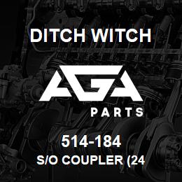 514-184 Ditch Witch S/O COUPLER (24 | AGA Parts