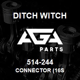 514-244 Ditch Witch CONNECTOR (16S | AGA Parts