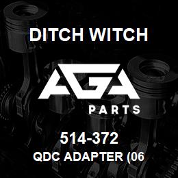 514-372 Ditch Witch QDC ADAPTER (06 | AGA Parts