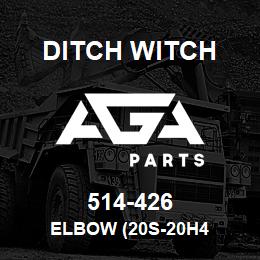 514-426 Ditch Witch ELBOW (20S-20H4 | AGA Parts