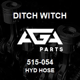 515-054 Ditch Witch HYD HOSE | AGA Parts