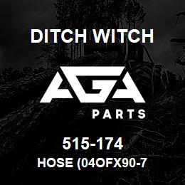 515-174 Ditch Witch HOSE (04OFX90-7 | AGA Parts