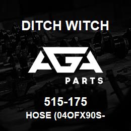 515-175 Ditch Witch HOSE (04OFX90S- | AGA Parts