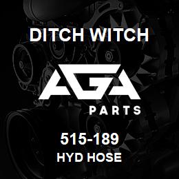 515-189 Ditch Witch HYD HOSE | AGA Parts