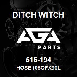 515-194 Ditch Witch HOSE (08OFX90L | AGA Parts