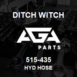 515-435 Ditch Witch HYD HOSE | AGA Parts