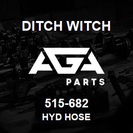 515-682 Ditch Witch HYD HOSE | AGA Parts