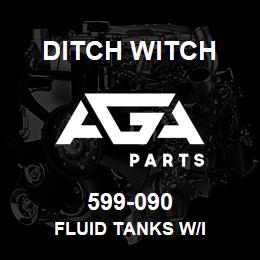 599-090 Ditch Witch FLUID TANKS W/I | AGA Parts