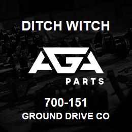 700-151 Ditch Witch GROUND DRIVE CO | AGA Parts